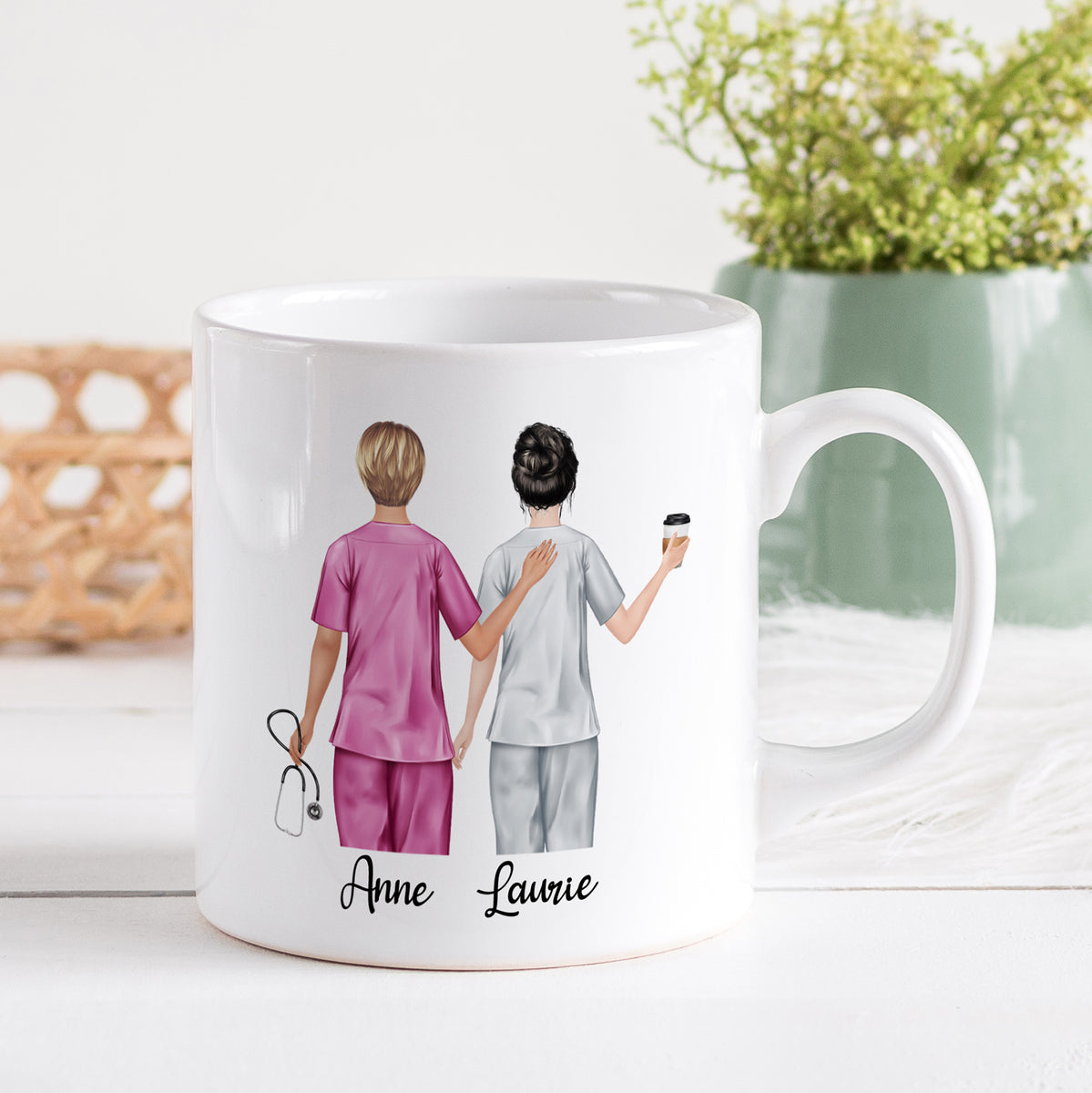 Mug - Personnalisé - Femme - Céramique - 325 Ml - Résistant Lave