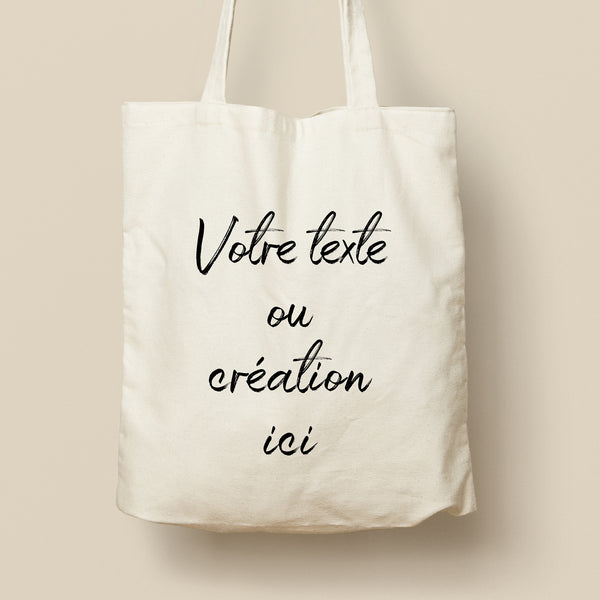 Tote Bag personnalisé , Modèle à personnaliser