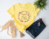 Tee Shirt EVJF personnalisé, Coupe unisexe, 24 couleurs au choix, Couronne de fleurs, Modèle Boho