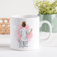 Mug personnalisé en céramique, 325 ou 430ml, Modèle Personnel soignant Homme et ou Femme