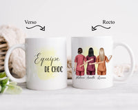Mug personnalisé en céramique, 325 ou 430ml, Modèle Personnel soignant Homme et ou Femme